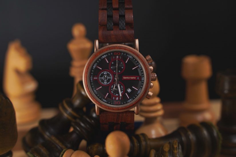 montre en bois